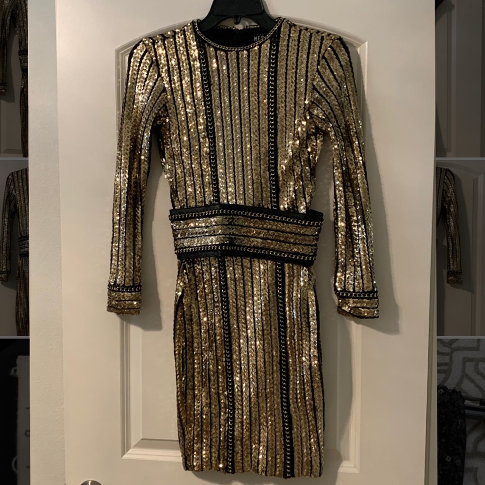 Beautiful sequenced Nadine Merabi dress - Picture 1 of 4